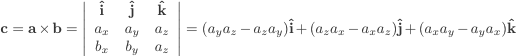 vector product of a vector